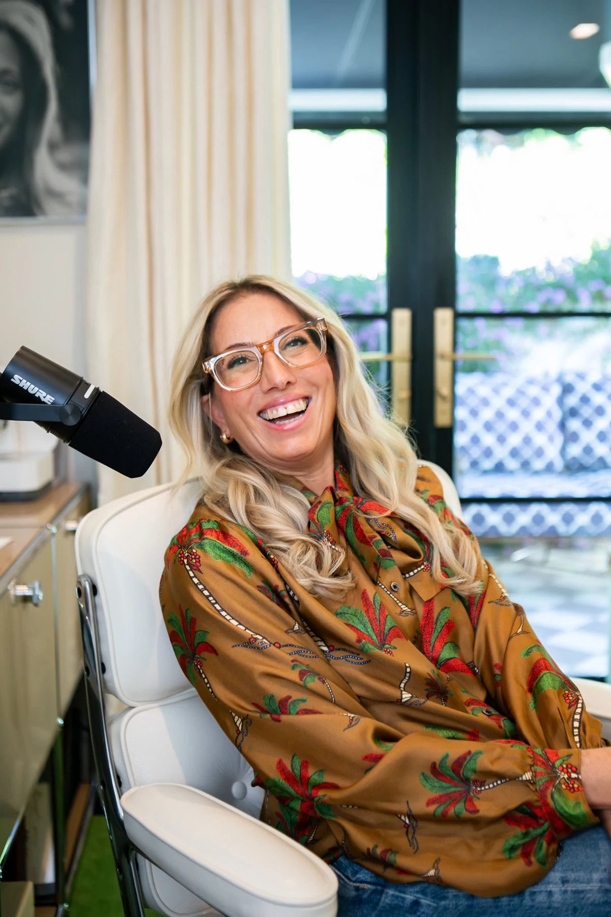 Justine Reichman recording Essential Ingredients